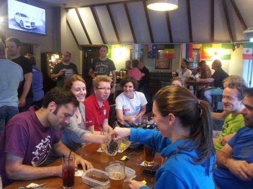 DUFFA World Cup Sweepstake Draw takes place at the Fletcher Moss, Didsbury